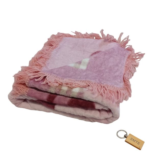 Wrapped in Warmth - The Tale of Charlie's Blankets-Charlie with Smte Keyring