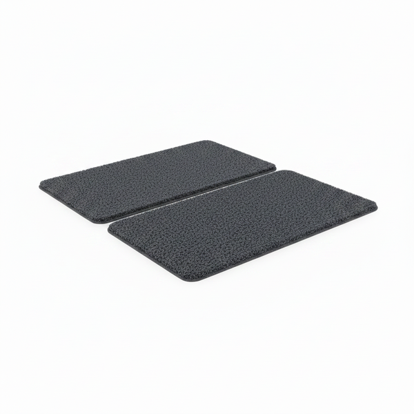 Spaghetti Doormat PVC 40x60x1cm - Durable Indoor/Outdoor Mat for - 2 Pack