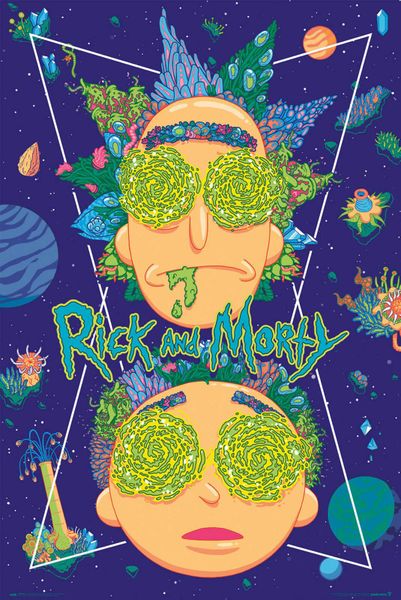 Rick &amp; Morty - High in the Sky Poster