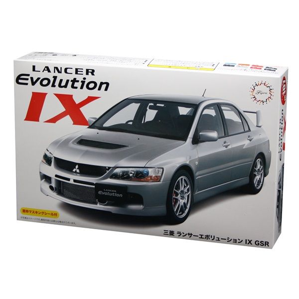 Fujimi 1/24 Lancer Evolution IV GSR Plastic Kit