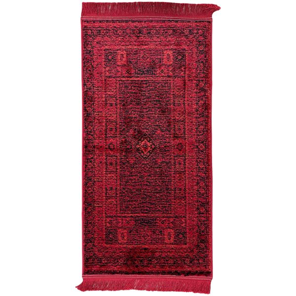 Royal Rugs - Red Persian Machine Made Small Runner Rug - 100 x 50 cm