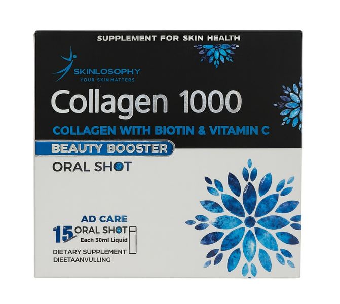 Skinlosophy Collagen 1000 - 2-in-1 Collagen &amp; Biotin Beauty Oral Shots