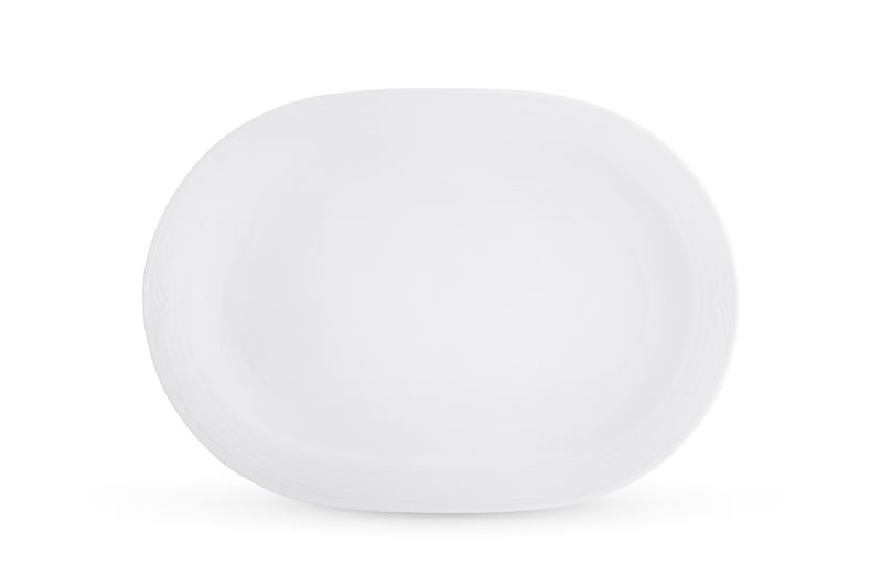 Noritake - Arctic White - Oval Platter Small - 25.8cm