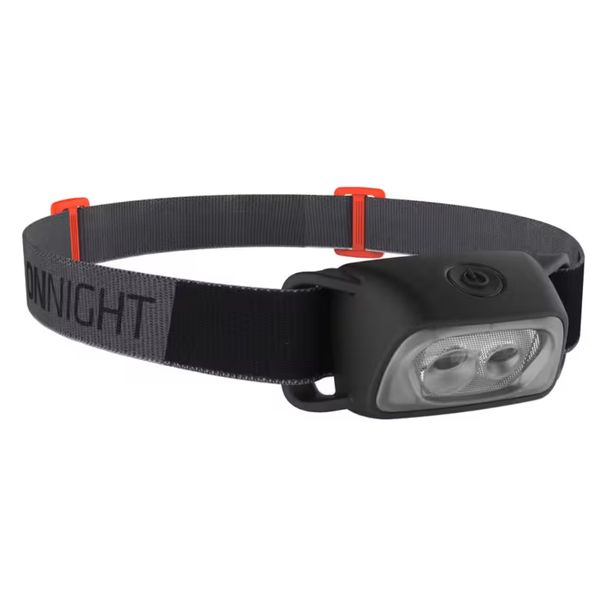 Forclaz 80 Lumen Battery-Operated Head Lamp - Black