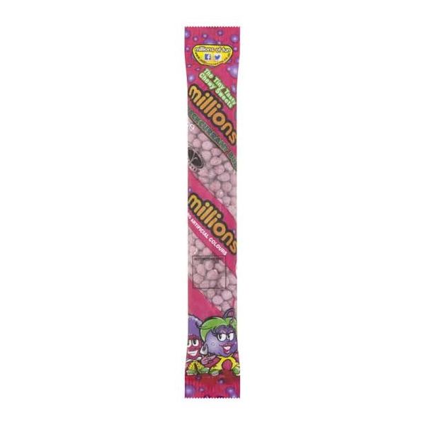 Millions Blackcurrant Buzz Tiny Tasty Chewy Sweets Tube - 60g