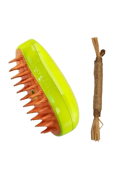 Cat Misting Brush And Toy