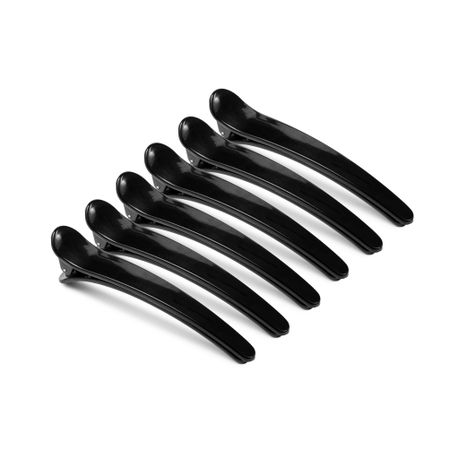 6 Large Black Hair Sectioning Clips / Styling Jaw Clips By Great Empire |  Buy Online in South Africa 