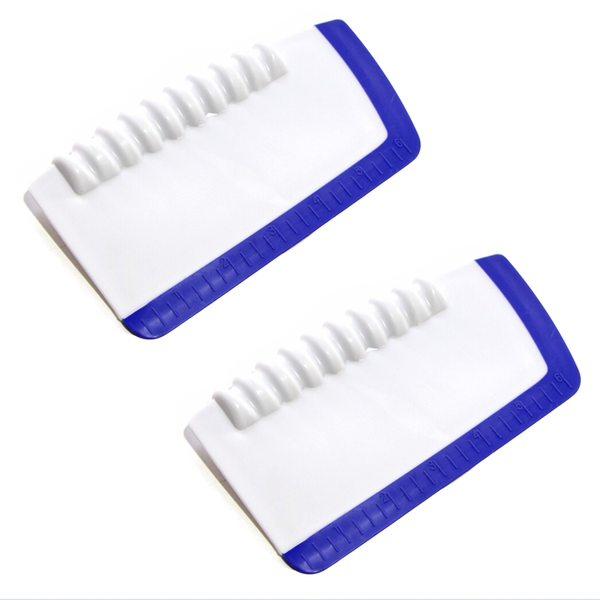 Cake, Pastry &amp; Dough Scraper - Pack of 2