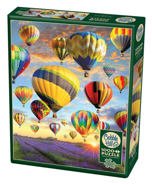 Hot Air Balloons - 1000 Piece Adult Jigsaw Puzzle
