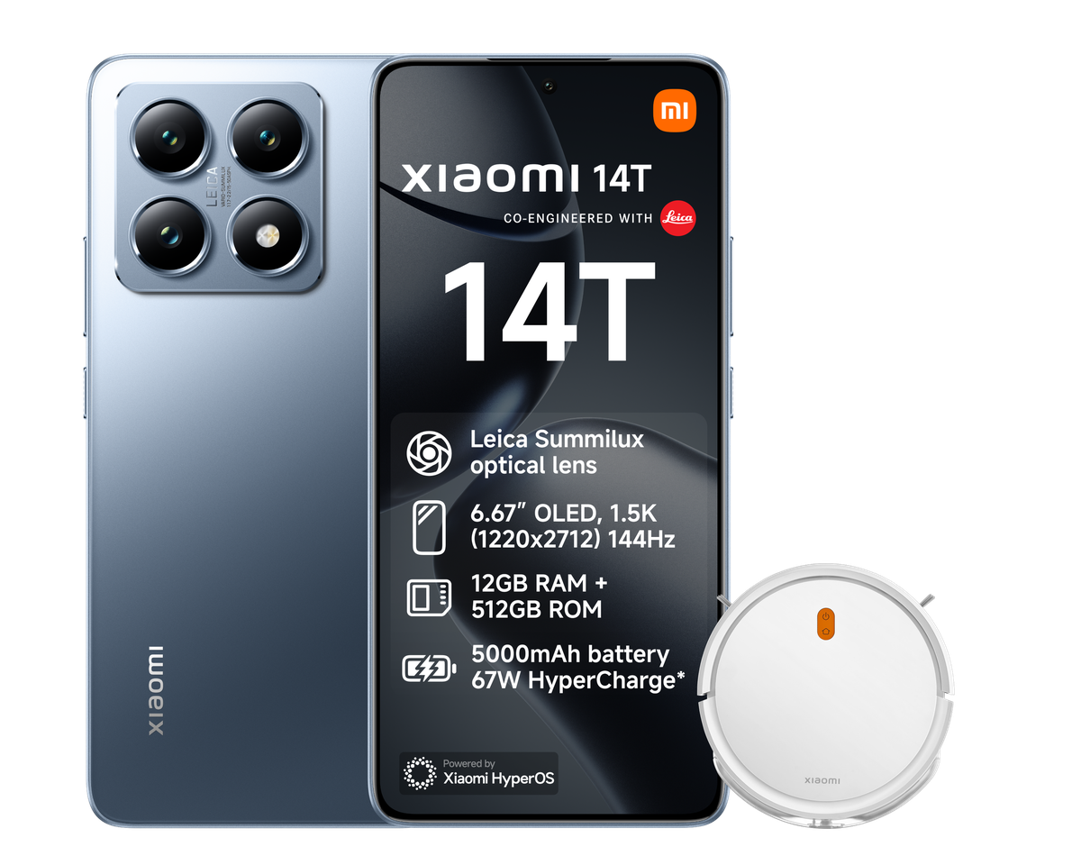 Xiaomi 14T 5G Smartphone - Titan Black (12GB RAM + 512GB)