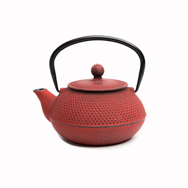 Carmién Cast Iron Tea Pot Red (800ml)