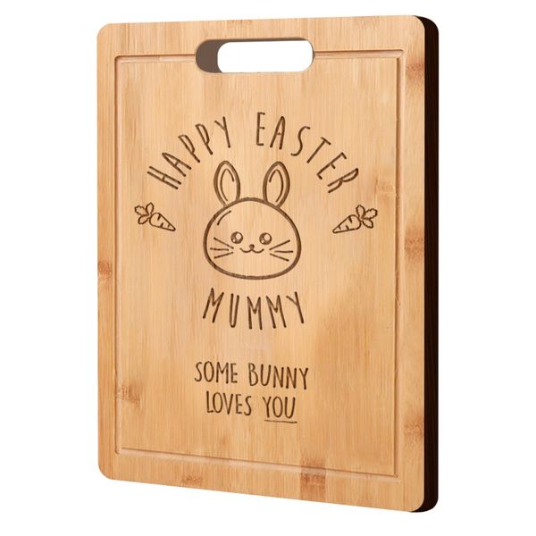 Easter Bunny Bamboo Cutting Board