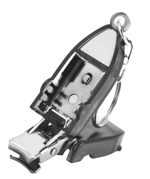 Folding Nail Clipper and Stainless Steel Nail File &amp; Portable Keychain