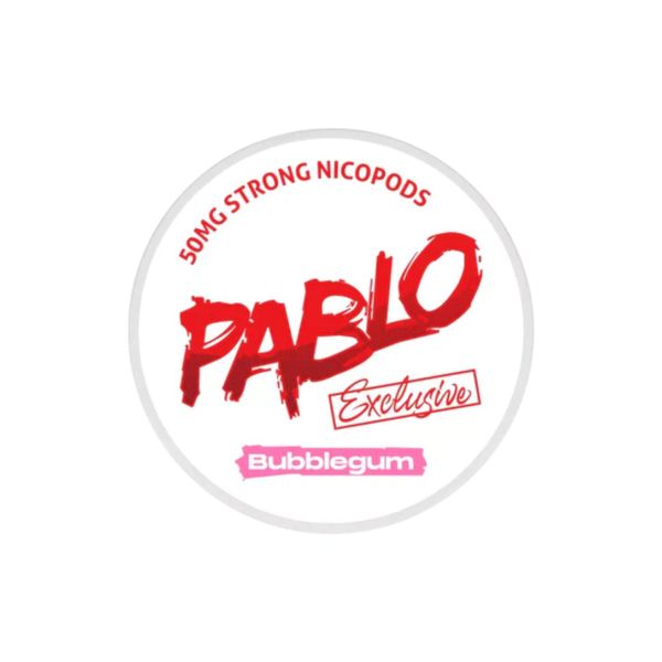 PABLO Bubblegum 50mg Nicotine Pouches