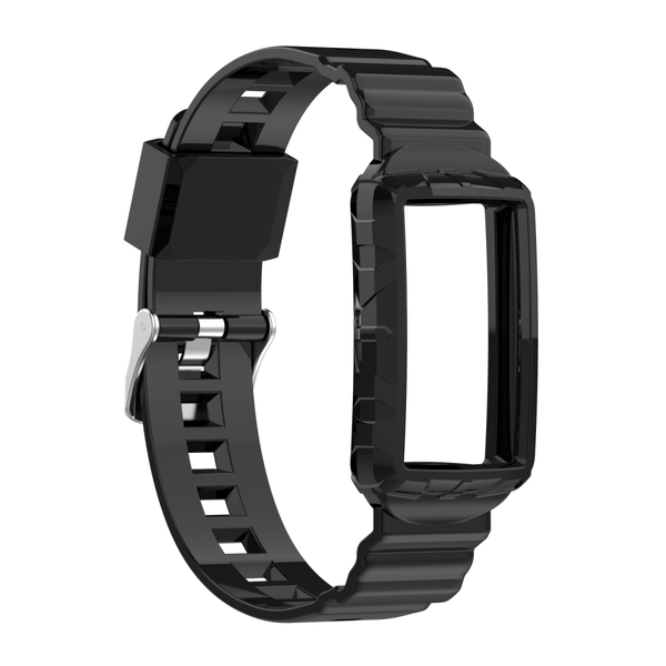 Silicone One Body Armor Watch Band for Fitbit Charge 4