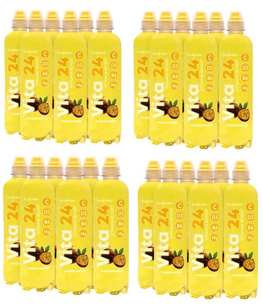 Vita24 Vitamin Boost Passionfruit Drink 500ml x 24