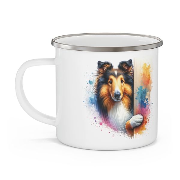 Enamel Mug Pup 28