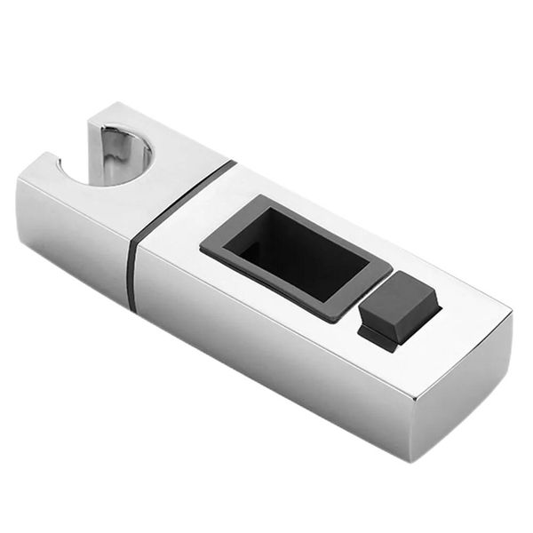 Replacement ABS Shower Rail Head Slider Bar Holder Adjustable Bracket