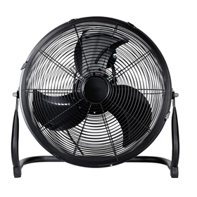 High Velocity Air Flow-Alva Air 40cm Metal Floor Fan Matte Black | Shop ...