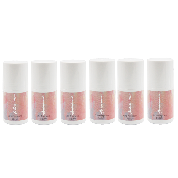 Clinica Follow Me Anti-Perspirant Roll-on - 6 x 50ml
