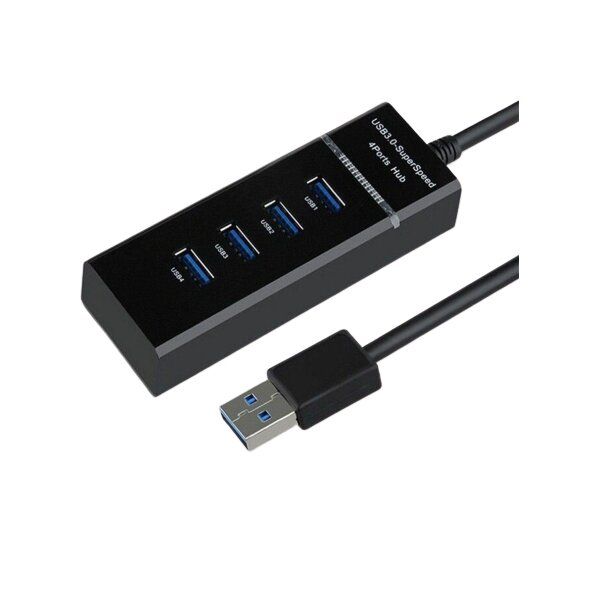 USB 3.0 High-Speed Hub With 4-Ports