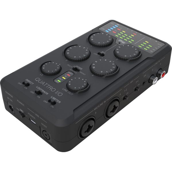 IK Muntimedia iRig Pro Quattro I/O Mobile Recording Interface