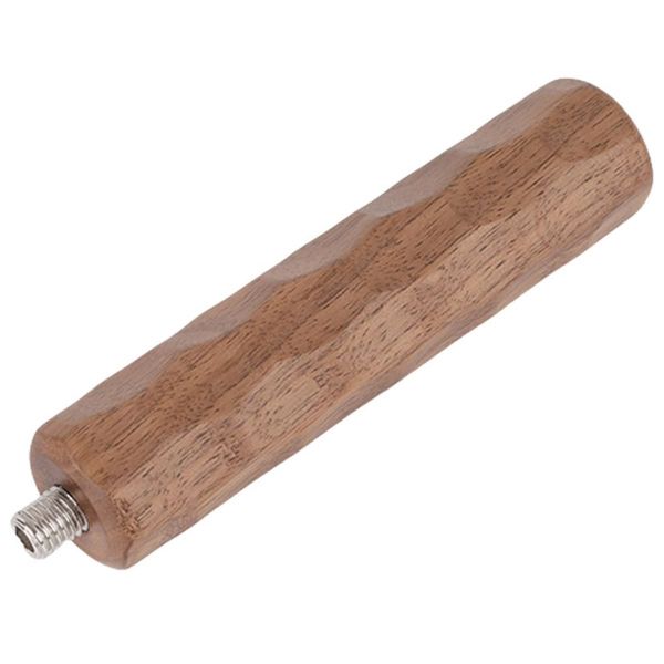 Coffee Machine Wooden Handle Threaded Handle Natural Wood Texture Coffee Cu