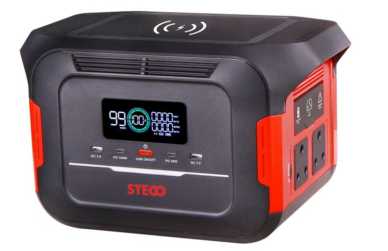 Steco Ps-600 Fast Charging Portable Power Station 600w