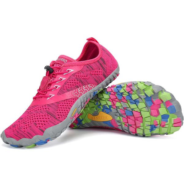 SAGUARO Barefoot SMART B Pink - Lightweight Sport &amp; All-Day Shoe