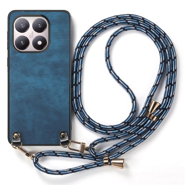 Chain crossbody skin-like phone case compatible with Samsung Galaxy S24 FE