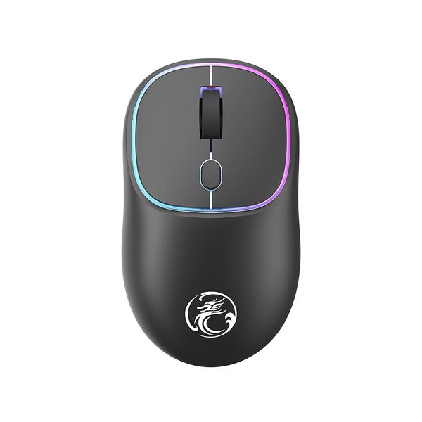 TYPE-C 7-Color Rechargeable Bluetooth Dual-Mode Mouse