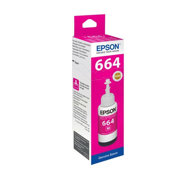 Epson T6643 Magenta Ink Bottle 70ml