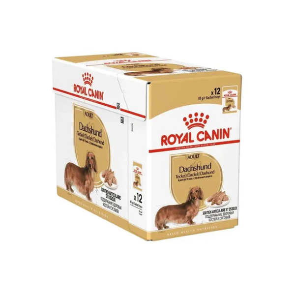 Royal Canin Mini Dachshund Adult Wet Dog Food Pouches 12 x 85g