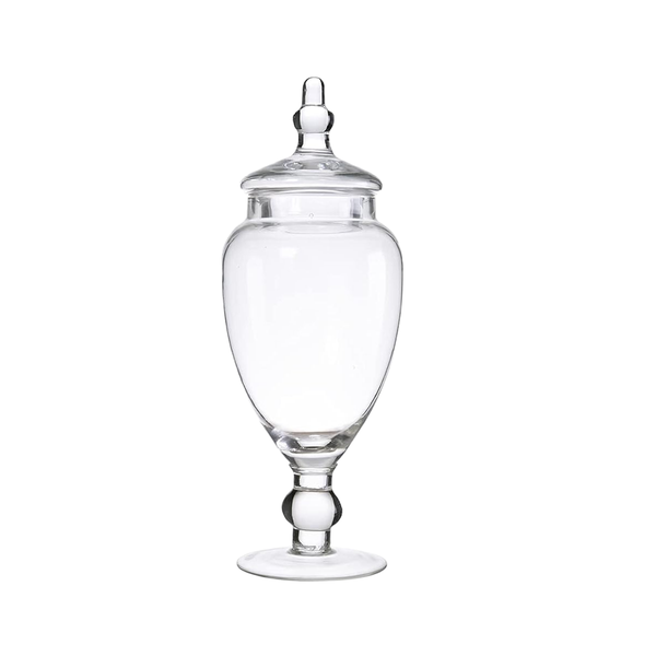 Glass Buffet Candy Ornament Storage Jar - 26cm
