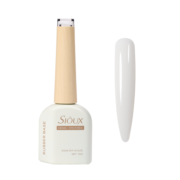 Sioux Rubber Base Gel - HEMA &amp; TPO Free UV/LED Nude
