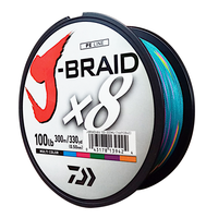 Daiwa J-Braid X4 Braided Fishing Line, 6.8KG/15LB .19MM, Colour Yellow,  270m Spool, Shop Today. Get it Tomorrow!