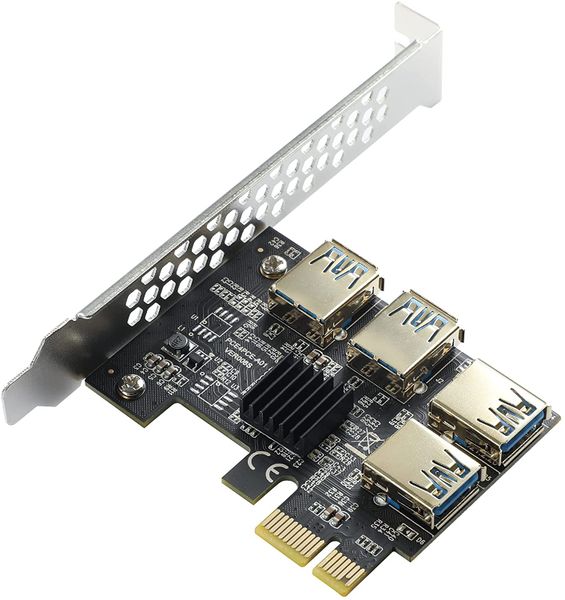 PCI-E 1 to 4 PCI-Express 16X Slots Riser Card - VER006S