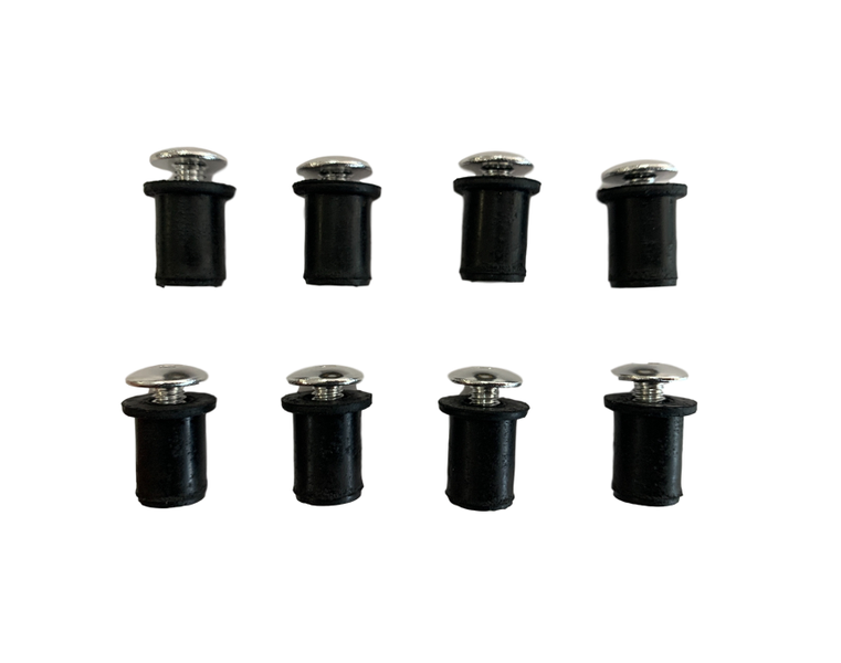 Motrix Silver Fairing Bolts image