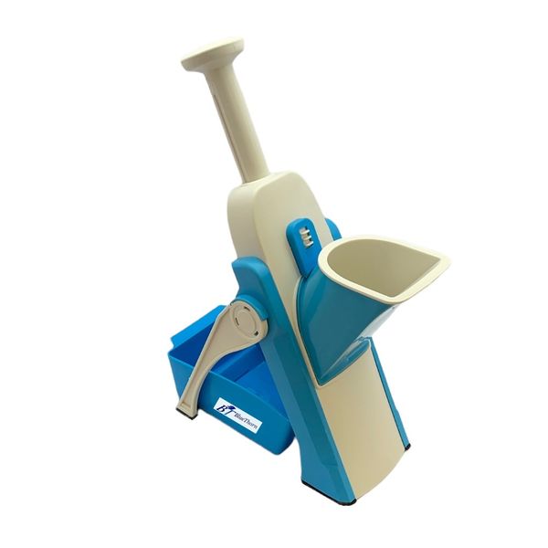 BlueThorn Mandoline Slicer – Adjustable Veg Chopper, Cutter &amp; Shredder
