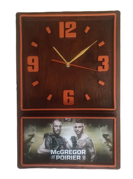 Retro Box Clock(Orange) Dustin Vs McGregor 2 (26)