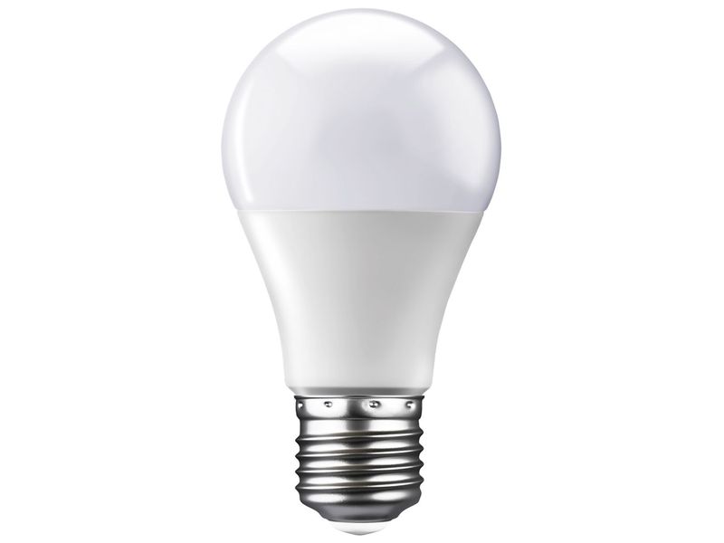 LED A60 Opal Day Light E27 Bulb (10 Pack)