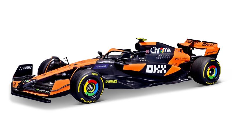 Maisto 1/10 R/C Mclaren F1 MCL38 2024 - #4 Norris (USB Rechargable) 57cm