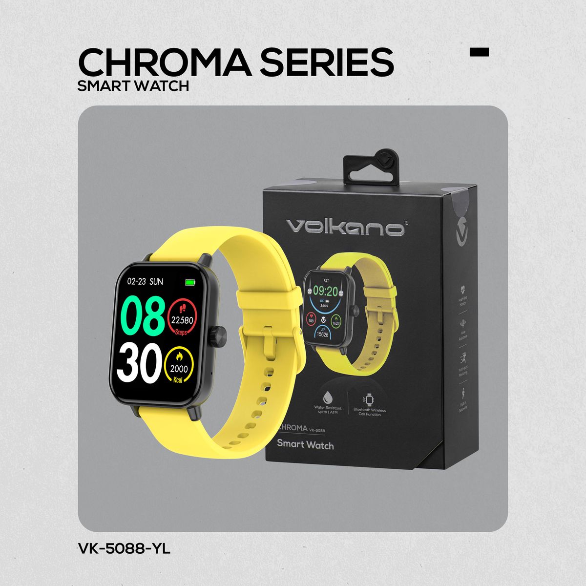 Volkano Chroma Series Smartwatch Shop Get it Tomorrow