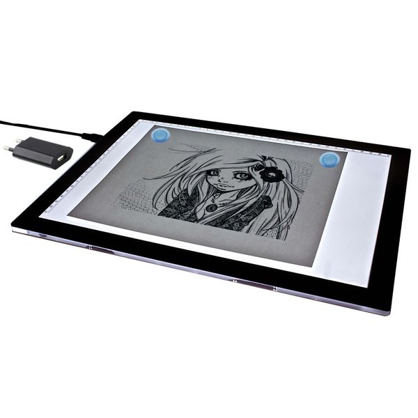 Foresight A4 LED Tracing Light Box - USB Powered Kit with Plug