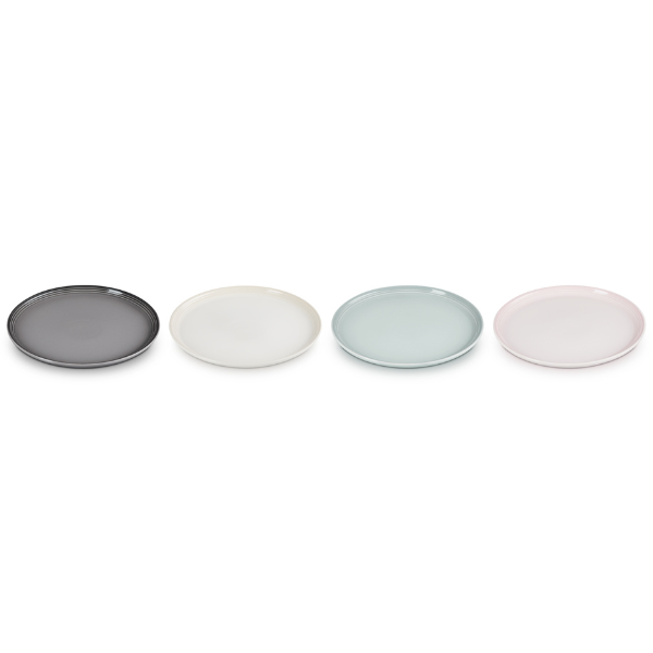 Le Creuset Coupe Collection Set of 4 Side Plates - 22cm