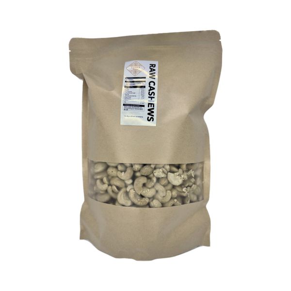 Terralicious Cashews 1 KG - Raw Whole Unsalted Nutrient Dense