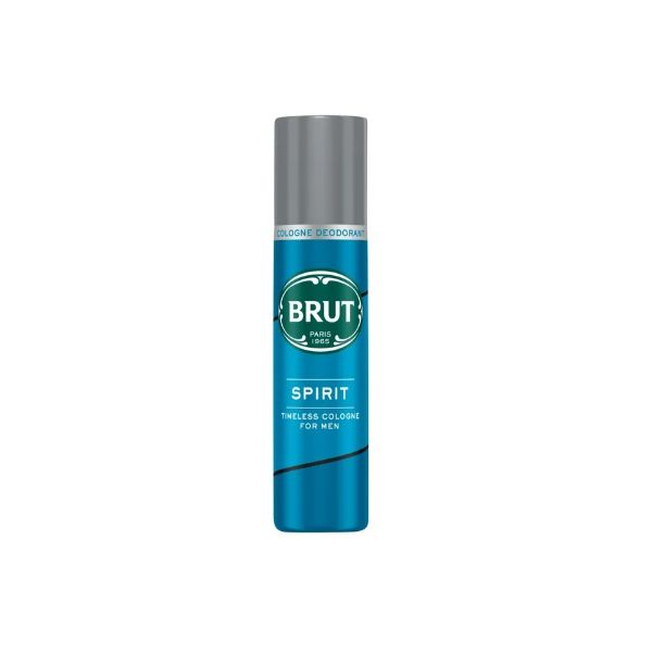 Brut Deodorant Spray Spirit Cologne - 6 x 120ml