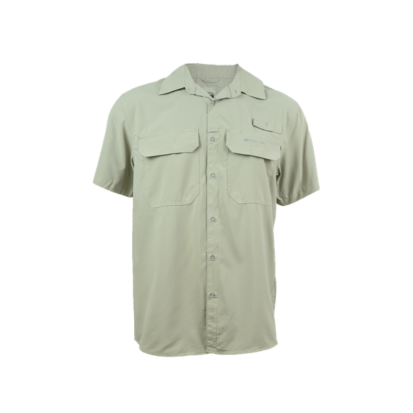 Sensation Technical Fishing Shirt Shirt Short Sleeve Khaki
