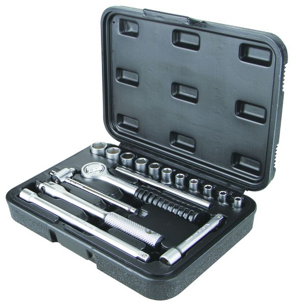 TomiHawk 17 Pce Dr. Socket Set