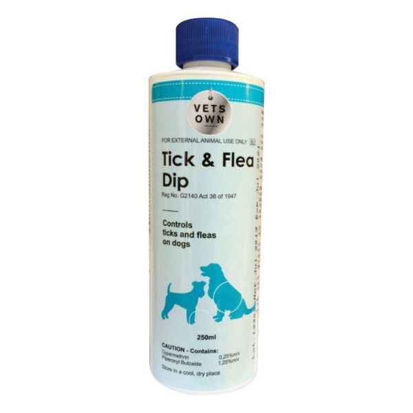 Tick and Flea Dip - 250ml